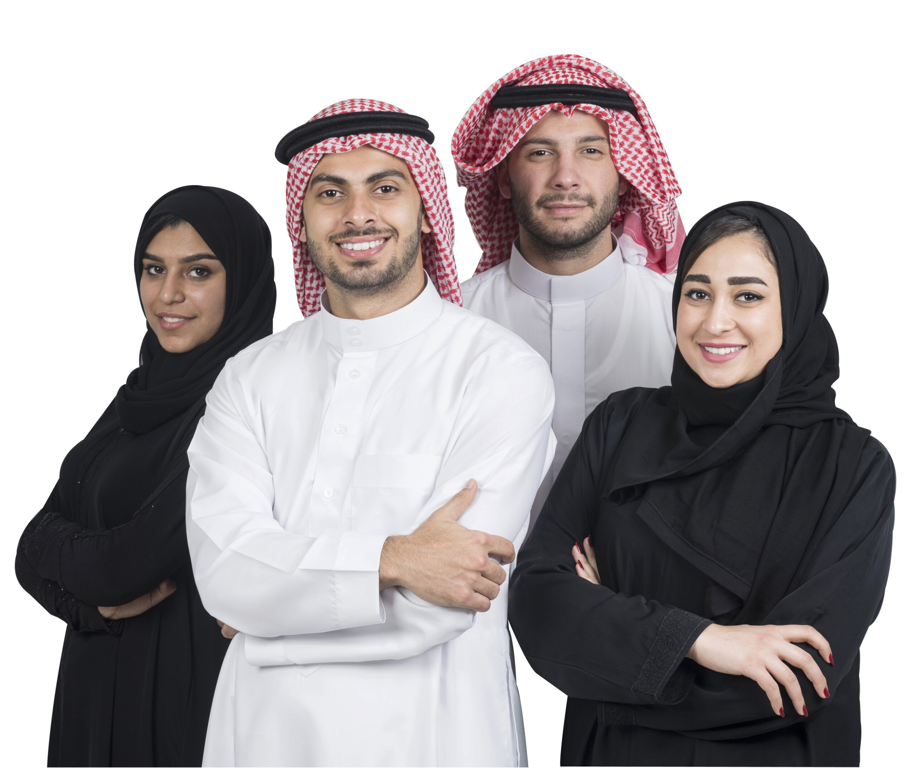 A team of Saudi professionals